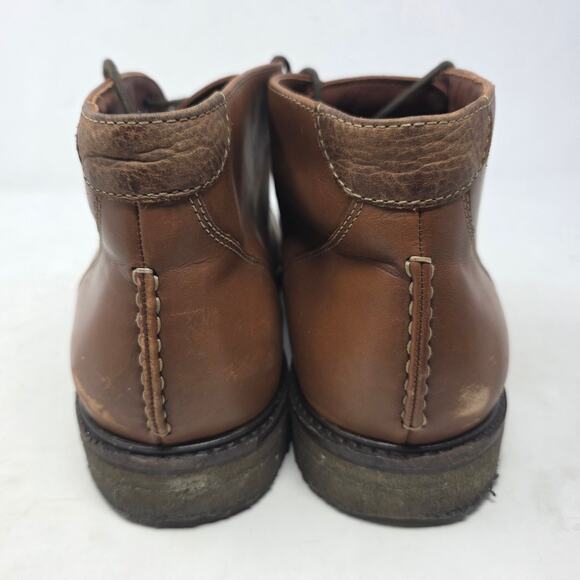 Johnston & Murphy Leather Chukka Desert Boots Brown MENS Size 10.5 Classic main image 6